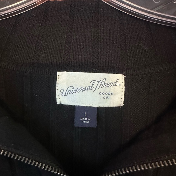 Universal Thread Black Ribbed Cardigan - Picture 3 of 6